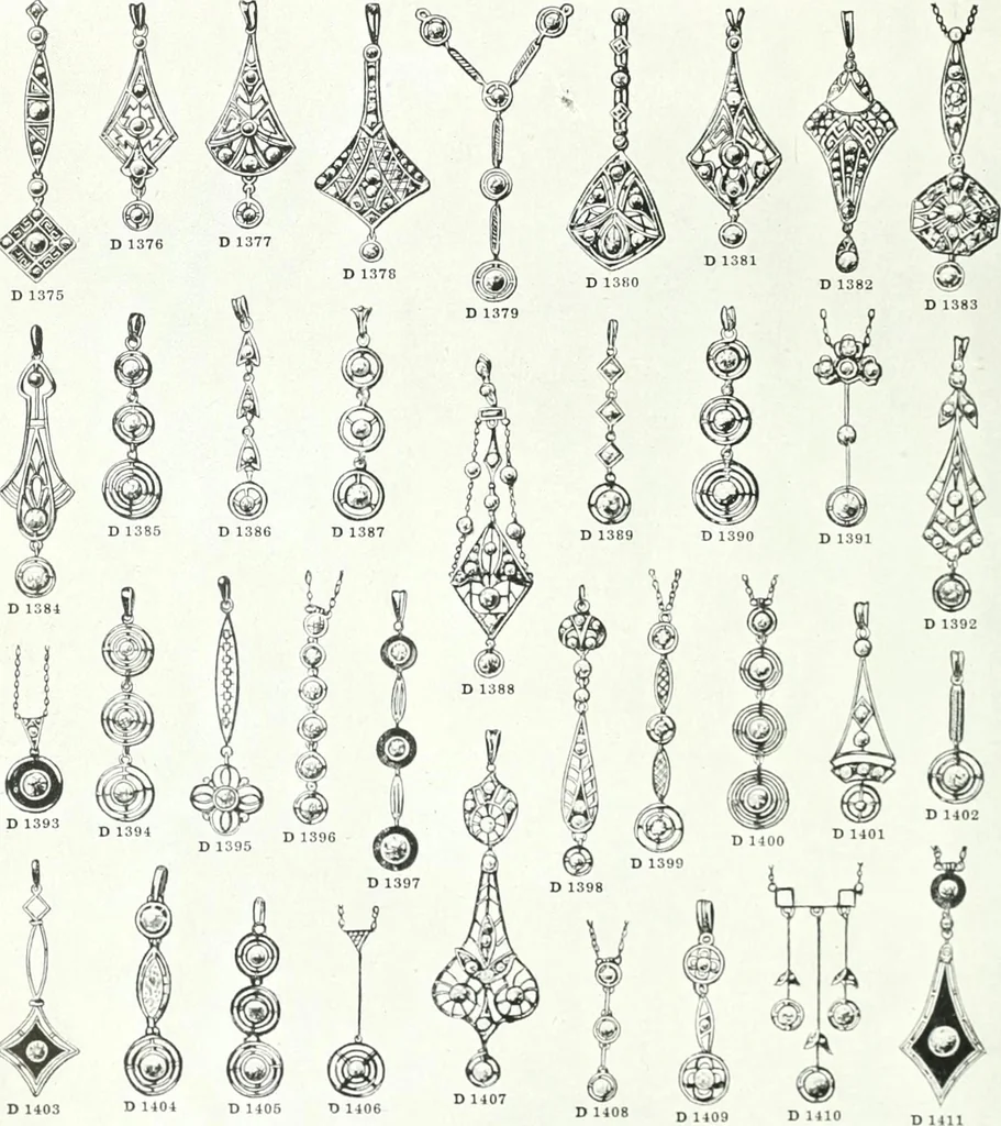 An illustration from P.W. Ellis & Co. Limited, the jewellery headquarters of Canada : 1915-1916 illustrated catalogue : importing and manufacturing, gold and silversmiths, makers of Ellis watch cases, 1915, leaf 119