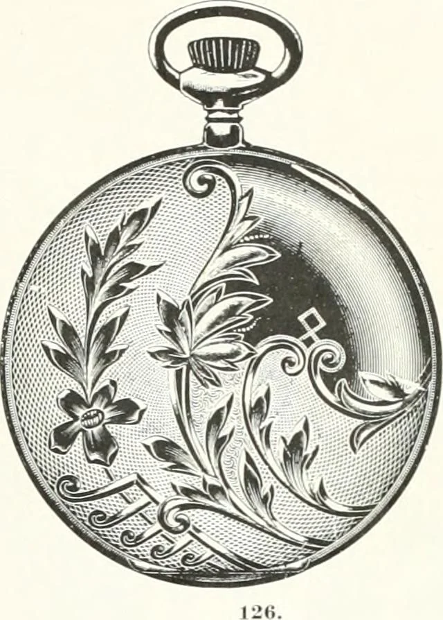 An illustration from P.W. Ellis & Co. Limited, the jewellery headquarters of Canada : 1915-1916 illustrated catalogue : importing and manufacturing, gold and silversmiths, makers of Ellis watch cases, 1915, leaf 12