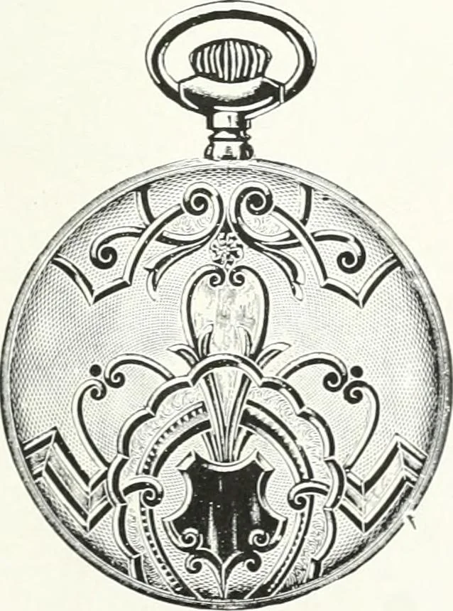 An illustration from P.W. Ellis & Co. Limited, the jewellery headquarters of Canada : 1915-1916 illustrated catalogue : importing and manufacturing, gold and silversmiths, makers of Ellis watch cases, 1915, leaf 12