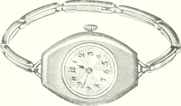 An illustration from P.W. Ellis & Co. Limited, the jewellery headquarters of Canada : 1915-1916 illustrated catalogue : importing and manufacturing, gold and silversmiths, makers of Ellis watch cases, 1915, leaf 19