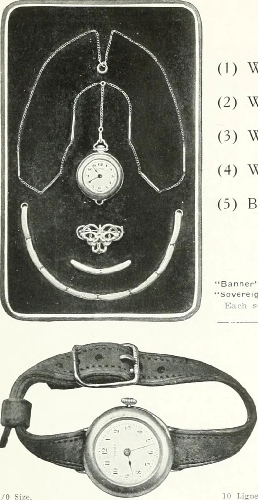 An illustration from P.W. Ellis & Co. Limited, the jewellery headquarters of Canada : 1915-1916 illustrated catalogue : importing and manufacturing, gold and silversmiths, makers of Ellis watch cases, 1915, leaf 20