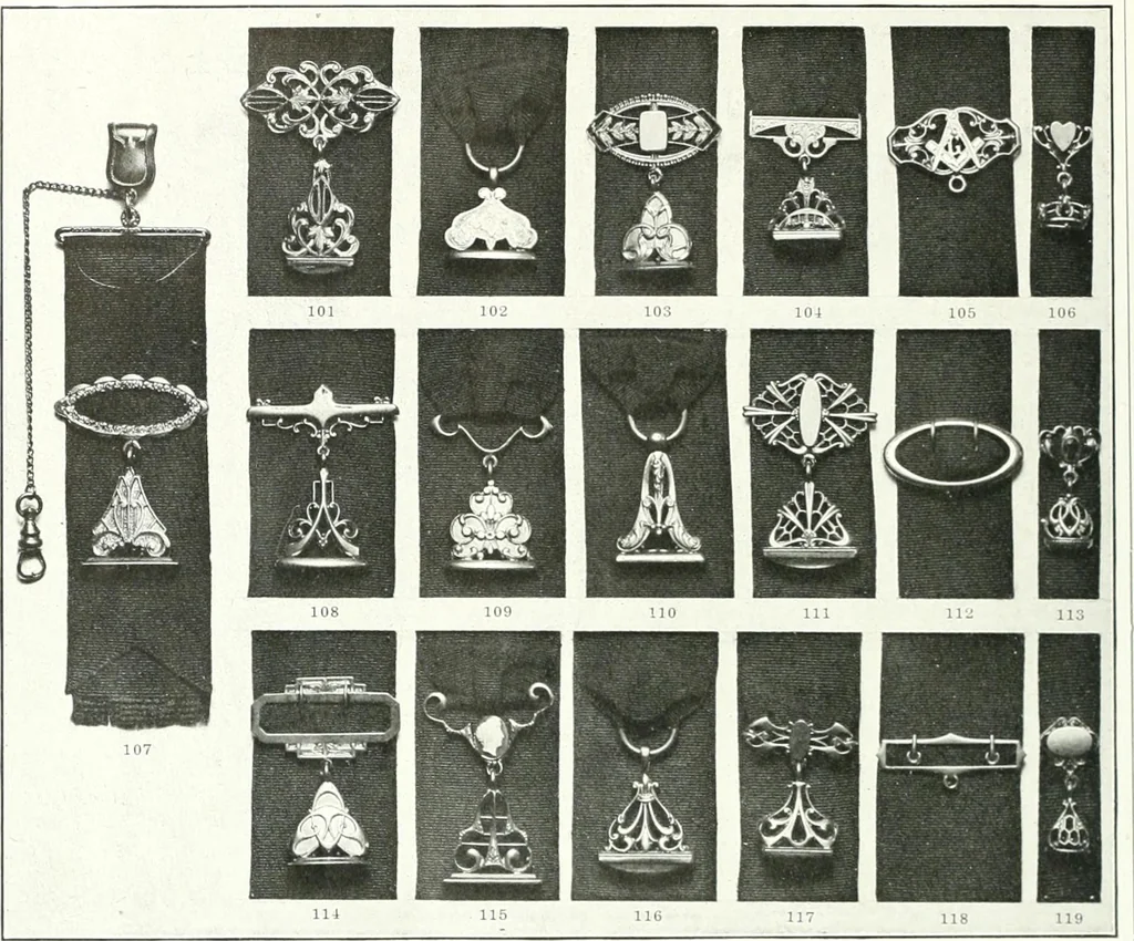 An illustration from P.W. Ellis & Co. Limited, the jewellery headquarters of Canada : 1915-1916 illustrated catalogue : importing and manufacturing, gold and silversmiths, makers of Ellis watch cases, 1915, leaf 63