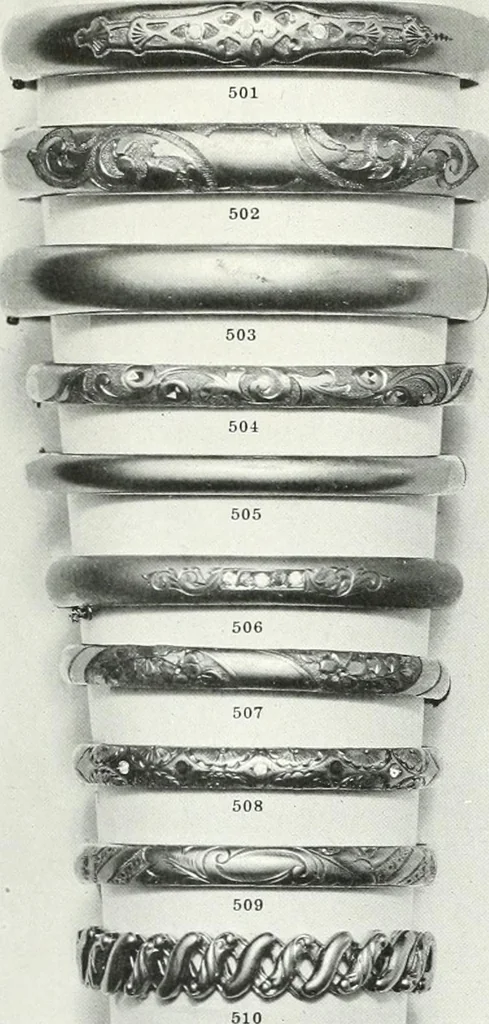 An illustration from P.W. Ellis & Co. Limited, the jewellery headquarters of Canada : 1915-1916 illustrated catalogue : importing and manufacturing, gold and silversmiths, makers of Ellis watch cases, 1915, leaf 66