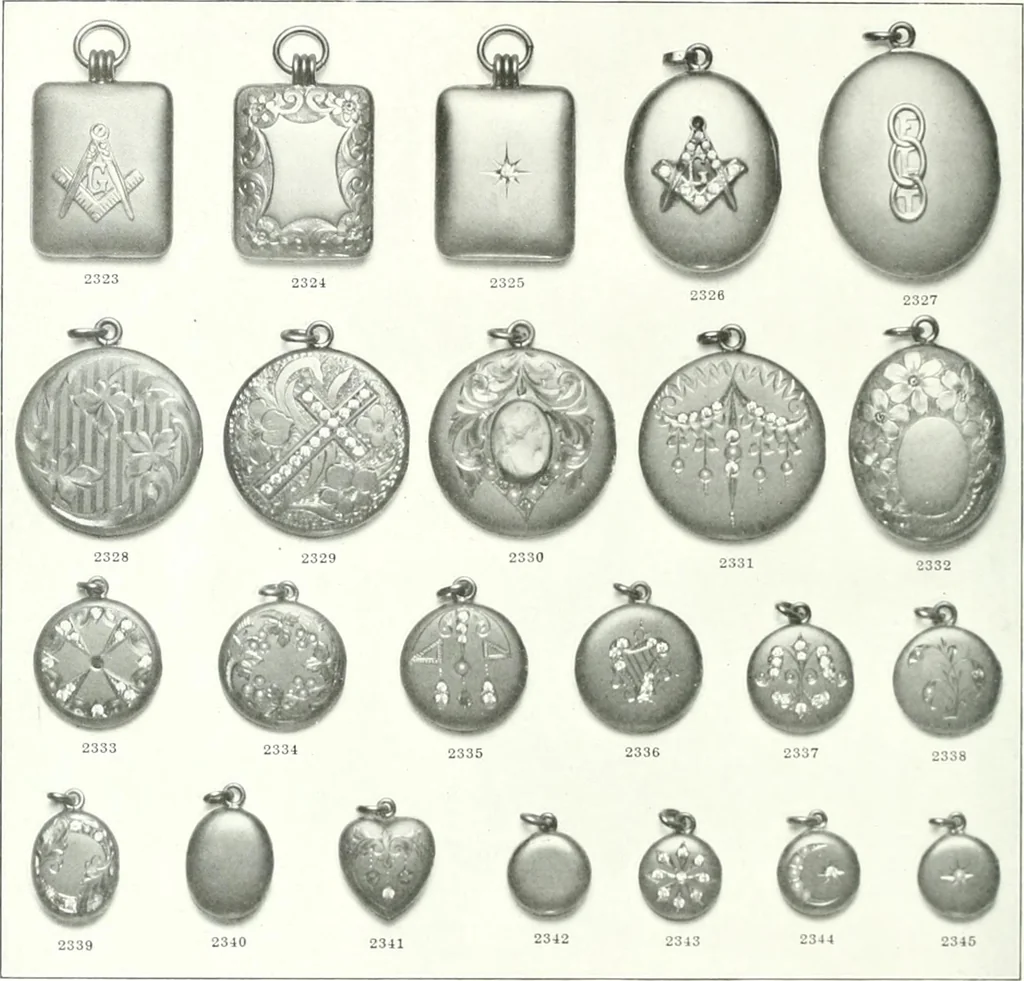 An illustration from P.W. Ellis & Co. Limited, the jewellery headquarters of Canada : 1915-1916 illustrated catalogue : importing and manufacturing, gold and silversmiths, makers of Ellis watch cases, 1915, leaf 75