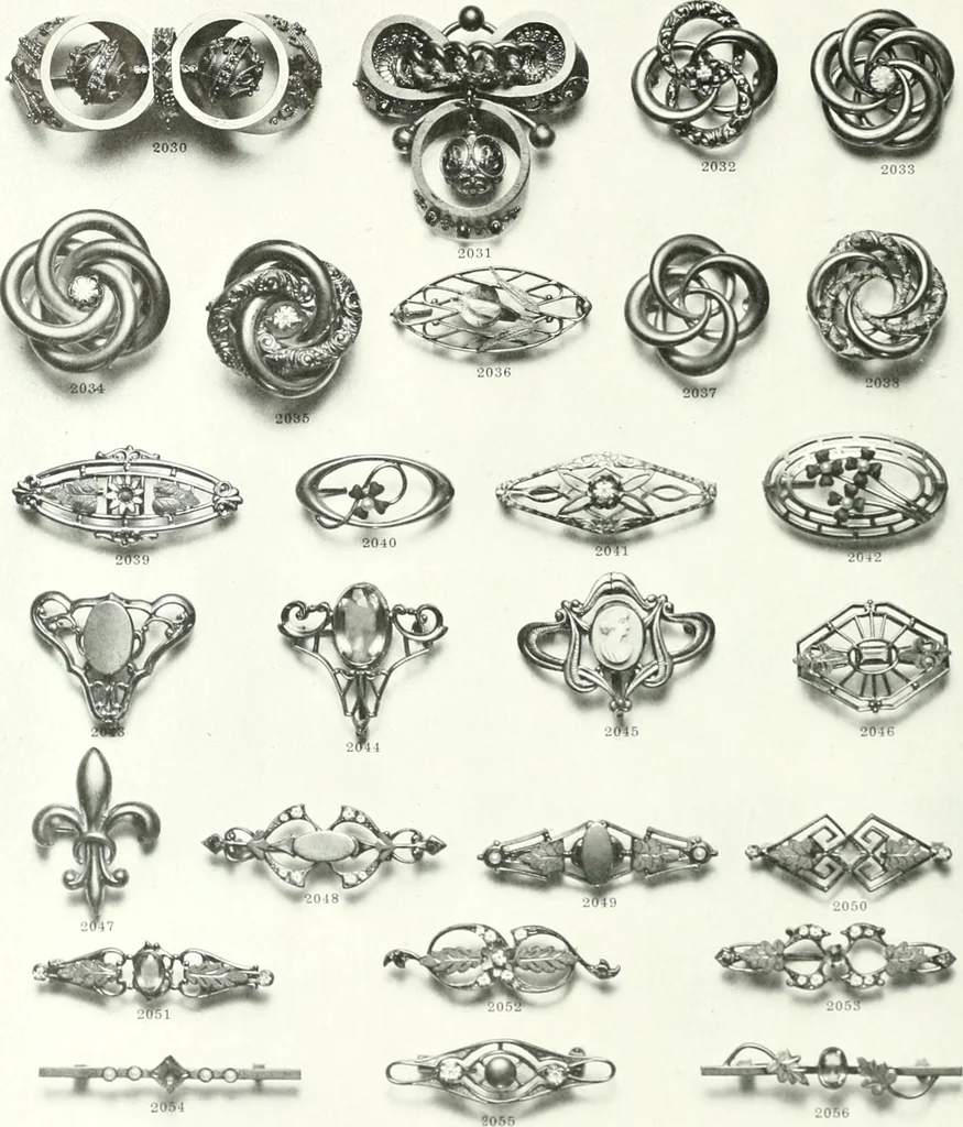 An illustration from P.W. Ellis & Co. Limited, the jewellery headquarters of Canada : 1915-1916 illustrated catalogue : importing and manufacturing, gold and silversmiths, makers of Ellis watch cases, 1915, leaf 77