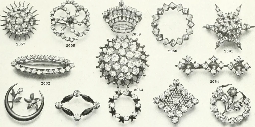 An illustration from P.W. Ellis & Co. Limited, the jewellery headquarters of Canada : 1915-1916 illustrated catalogue : importing and manufacturing, gold and silversmiths, makers of Ellis watch cases, 1915, leaf 78