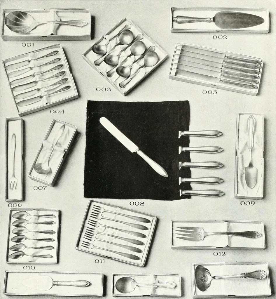 An illustration from P.W. Ellis & Co. Limited, the jewellery headquarters of Canada : 1915-1916 illustrated catalogue : importing and manufacturing, gold and silversmiths, makers of Ellis watch cases, 1915, leaf 94