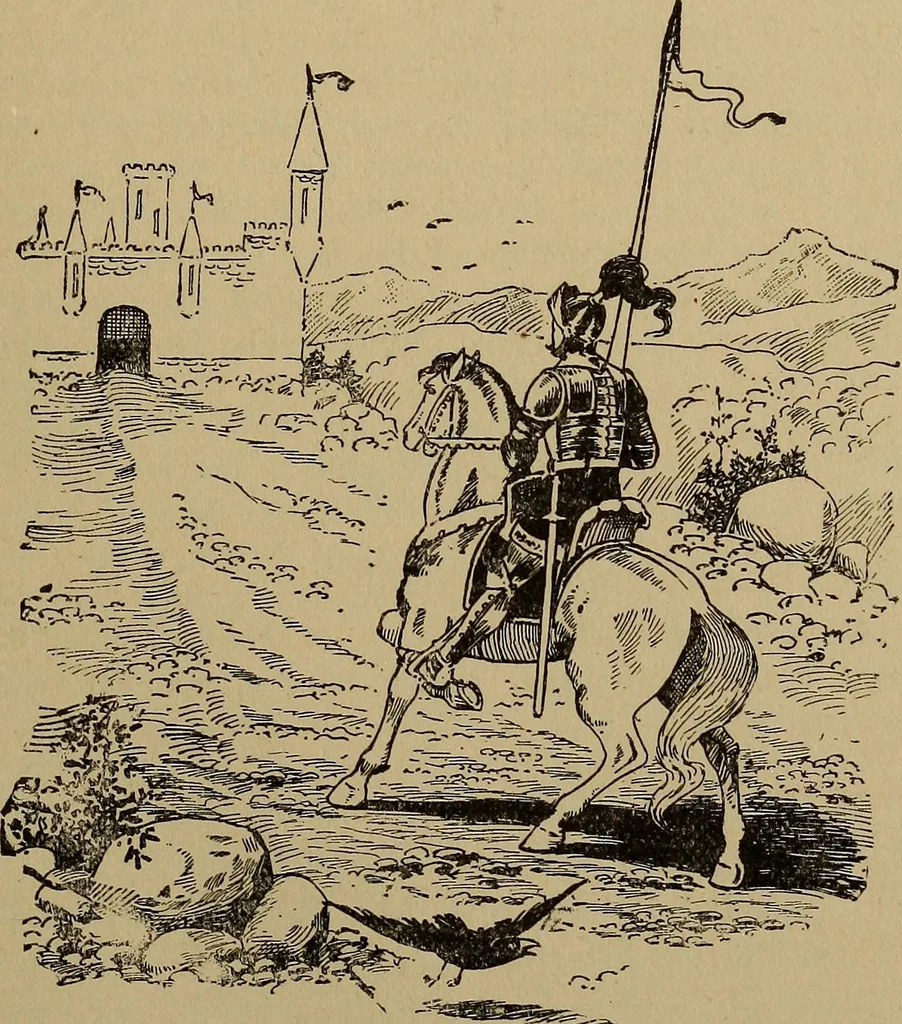 An illustration from Pythian knighthood, it history and literature;, 1888, leaf 146