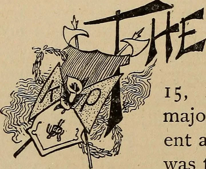 An illustration from Pythian knighthood, it history and literature;, 1888, leaf 315