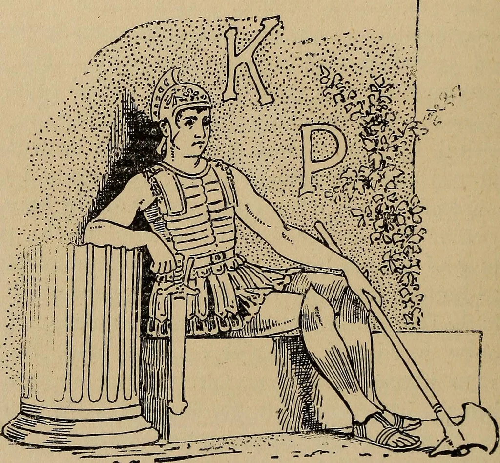 An illustration from Pythian knighthood, it history and literature;, 1888, leaf 337