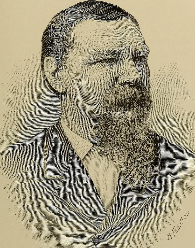An illustration from Pythian knighthood, it history and literature;, 1888, leaf 394