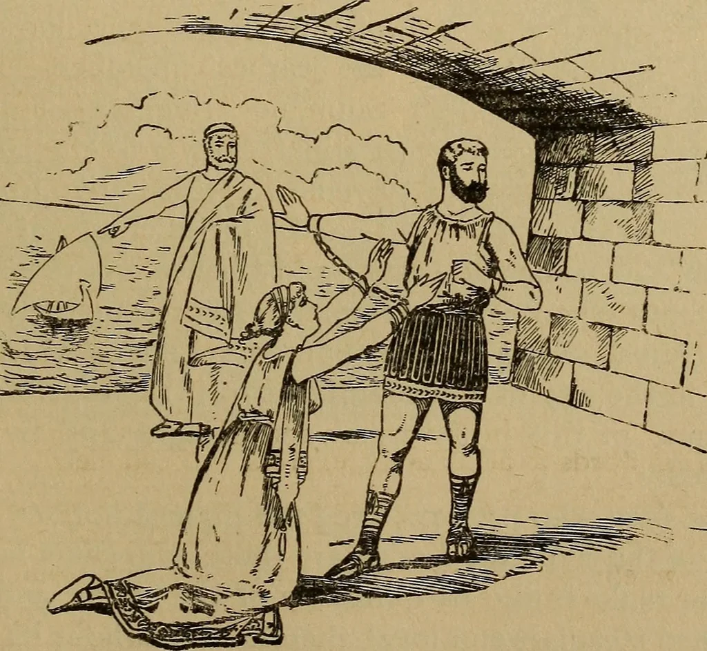 An illustration from Pythian knighthood, it history and literature;, 1888, leaf 416