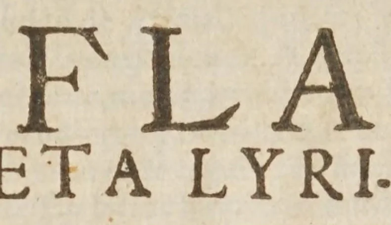 An illustration from Q. Horacio Flacco ... Sus obras con la declaracion magistral en lengua castellana, 1599, leaf 5