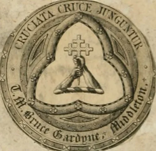 An illustration from Q. HoratI Flacci Emblemata : imaginibus in aes incisis, notisq[ue] illustrata, 1607, leaf 1