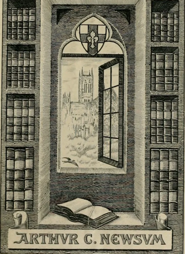 An illustration from Q. HoratI Flacci Emblemata : imaginibus in aes incisis, notisq[ue] illustrata, 1607, leaf 2