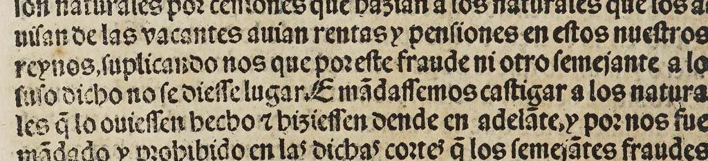 An illustration from [Quaderno de algunas leyes que no estan en el libro de las prematicas que por mandado de Sus Magestades se mandan imprimir este año de MDXLIIII años.], 1544, leaf 10