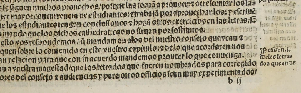 An illustration from Quaderno d[e] las leyes y prematicas reales fechas en las cortes q[ue] Su Magestad del emperador y rey nuestro señor mando celebrar en la noble villa de Madrid en el año de M.D.xxviij. años. : Muy prouechoso a todos en general, 1546, leaf 21