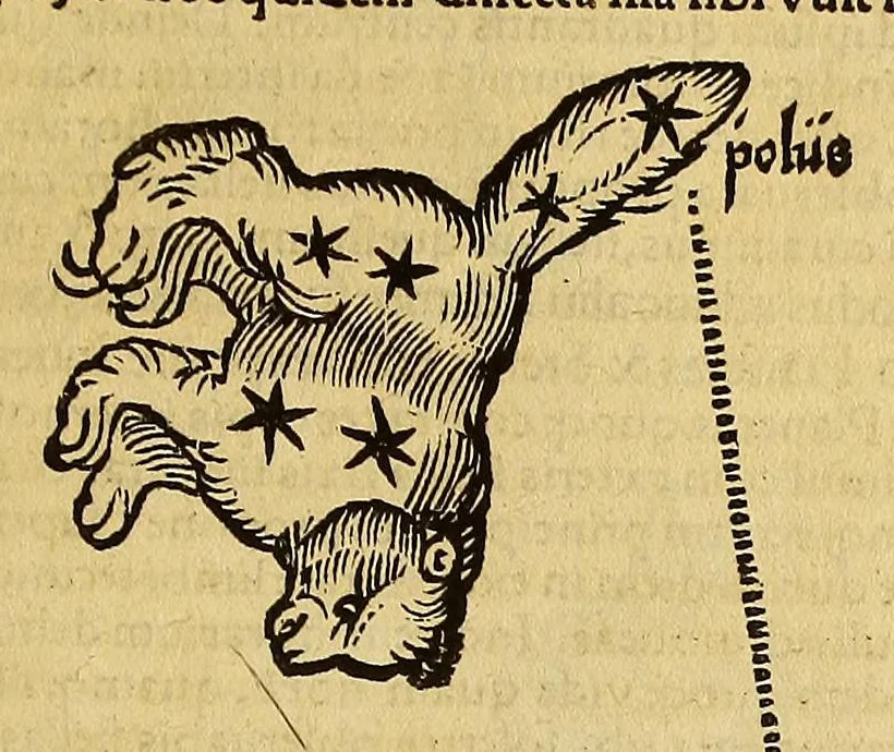 An illustration from Quadrans Apiani astronomicus et iam recens inuentus et nunc primum editus. : Huic adiuncta sunt [et] alia intrumenta obseruatoria perinde noua ., 1532, leaf 19