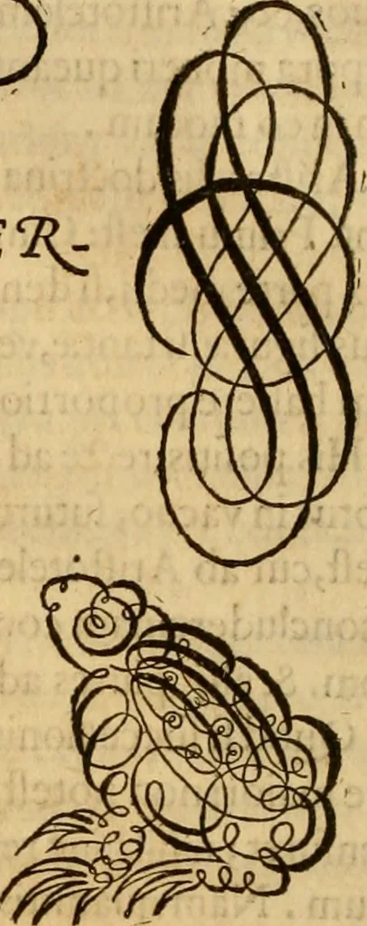An illustration from Quaestiones definitae ex triplici philosophia : rationali, naturali, morali : in Parmensi Academia publicè triduum disputae, 1613, leaf 107