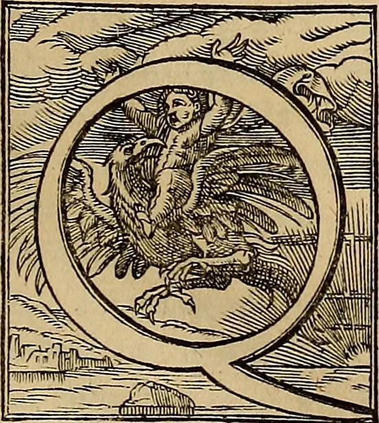 An illustration from Quaestiones definitae ex triplici philosophia : rationali, naturali, morali : in Parmensi Academia publicè triduum disputae, 1613, leaf 12