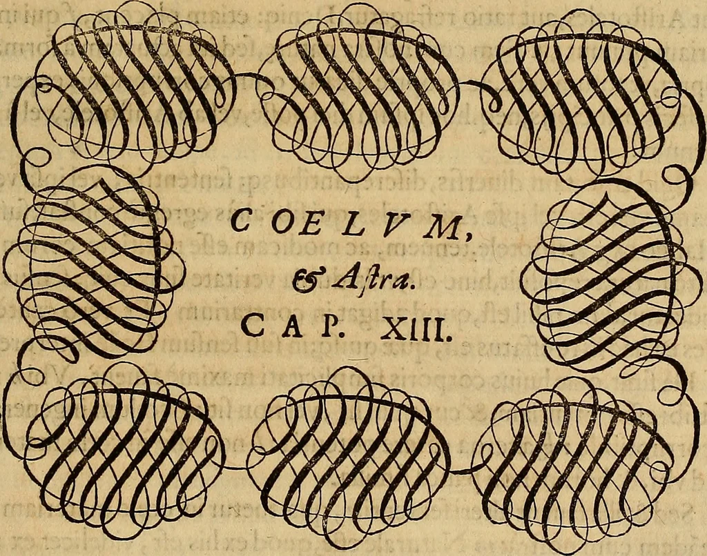 An illustration from Quaestiones definitae ex triplici philosophia : rationali, naturali, morali : in Parmensi Academia publicè triduum disputae, 1613, leaf 124