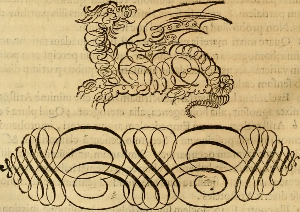 An illustration from Quaestiones definitae ex triplici philosophia : rationali, naturali, morali : in Parmensi Academia publicè triduum disputae, 1613, leaf 165