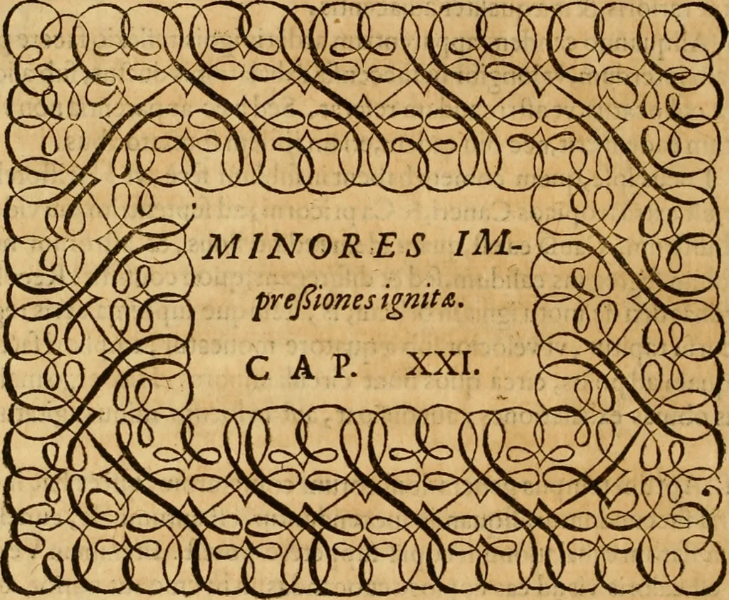 An illustration from Quaestiones definitae ex triplici philosophia : rationali, naturali, morali : in Parmensi Academia publicè triduum disputae, 1613, leaf 171