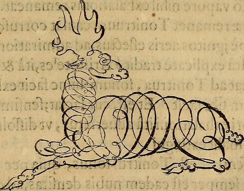 An illustration from Quaestiones definitae ex triplici philosophia : rationali, naturali, morali : in Parmensi Academia publicè triduum disputae, 1613, leaf 184