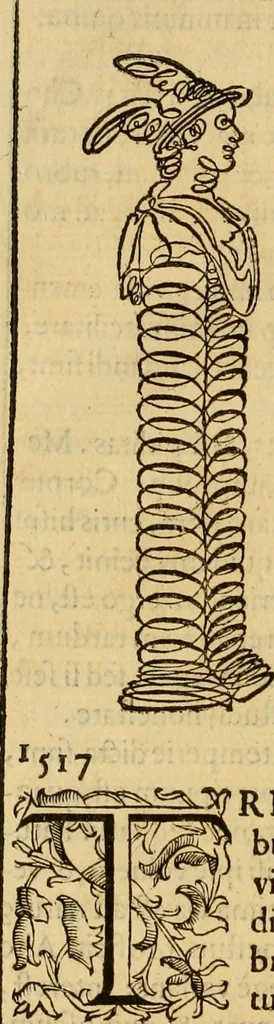 An illustration from Quaestiones definitae ex triplici philosophia : rationali, naturali, morali : in Parmensi Academia publicè triduum disputae, 1613, leaf 245