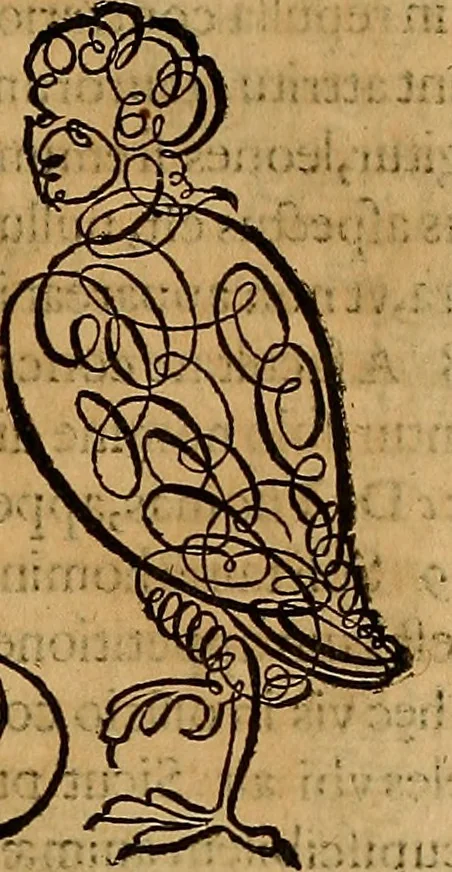 An illustration from Quaestiones definitae ex triplici philosophia : rationali, naturali, morali : in Parmensi Academia publicè triduum disputae, 1613, leaf 288