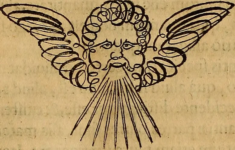 An illustration from Quaestiones definitae ex triplici philosophia : rationali, naturali, morali : in Parmensi Academia publicè triduum disputae, 1613, leaf 312