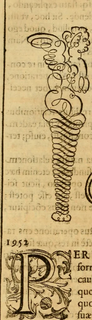 An illustration from Quaestiones definitae ex triplici philosophia : rationali, naturali, morali : in Parmensi Academia publicè triduum disputae, 1613, leaf 315