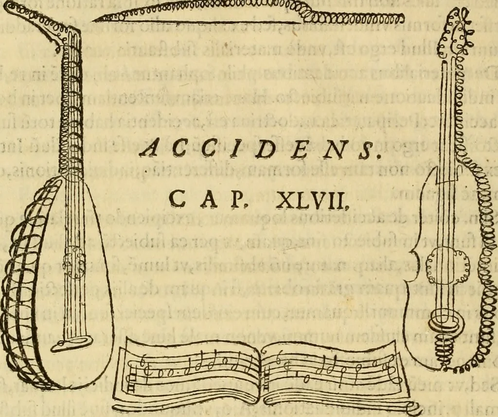 An illustration from Quaestiones definitae ex triplici philosophia : rationali, naturali, morali : in Parmensi Academia publicè triduum disputae, 1613, leaf 319