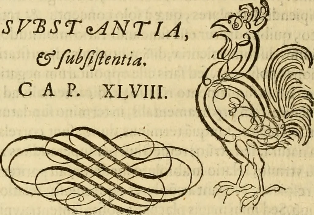An illustration from Quaestiones definitae ex triplici philosophia : rationali, naturali, morali : in Parmensi Academia publicè triduum disputae, 1613, leaf 325