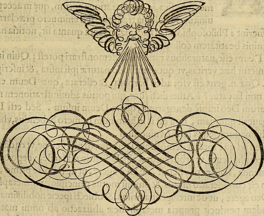 An illustration from Quaestiones definitae ex triplici philosophia : rationali, naturali, morali : in Parmensi Academia publicè triduum disputae, 1613, leaf 330