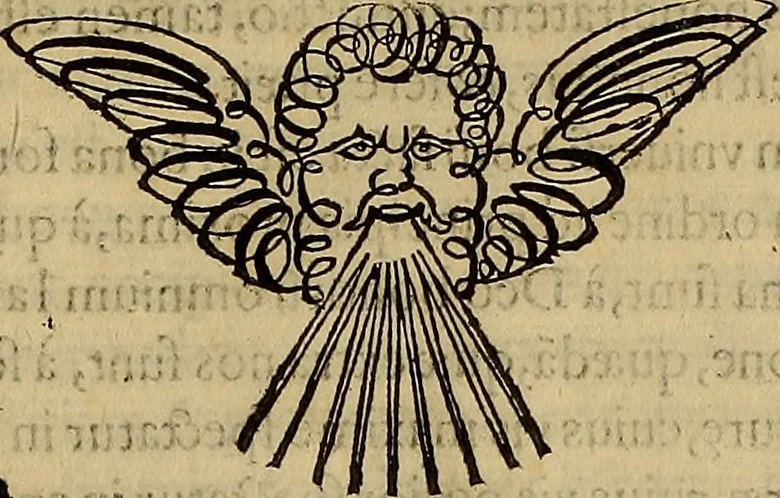 An illustration from Quaestiones definitae ex triplici philosophia : rationali, naturali, morali : in Parmensi Academia publicè triduum disputae, 1613, leaf 364