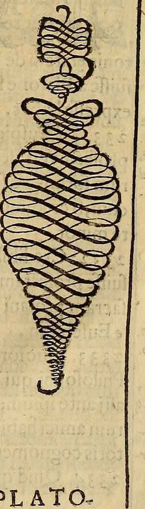An illustration from Quaestiones definitae ex triplici philosophia : rationali, naturali, morali : in Parmensi Academia publicè triduum disputae, 1613, leaf 376