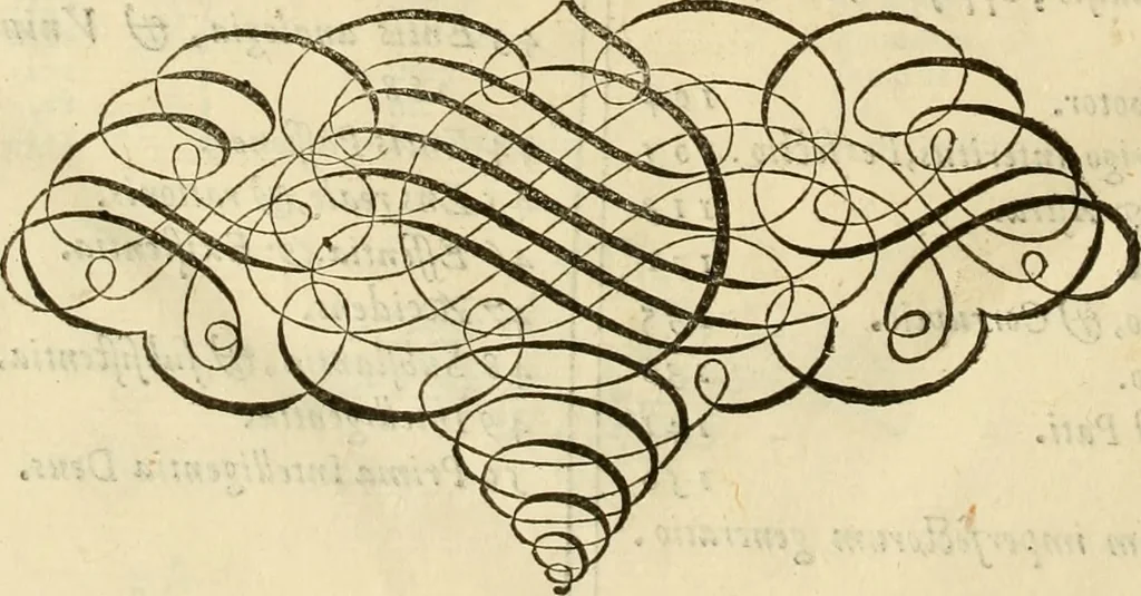 An illustration from Quaestiones definitae ex triplici philosophia : rationali, naturali, morali : in Parmensi Academia publicè triduum disputae, 1613, leaf 387