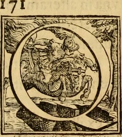 An illustration from Quaestiones definitae ex triplici philosophia : rationali, naturali, morali : in Parmensi Academia publicè triduum disputae, 1613, leaf 39