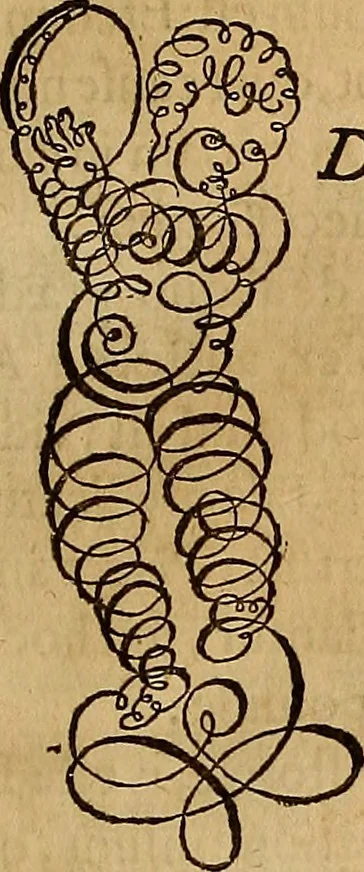 An illustration from Quaestiones definitae ex triplici philosophia : rationali, naturali, morali : in Parmensi Academia publicè triduum disputae, 1613, leaf 48