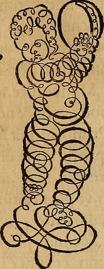 An illustration from Quaestiones definitae ex triplici philosophia : rationali, naturali, morali : in Parmensi Academia publicè triduum disputae, 1613, leaf 48