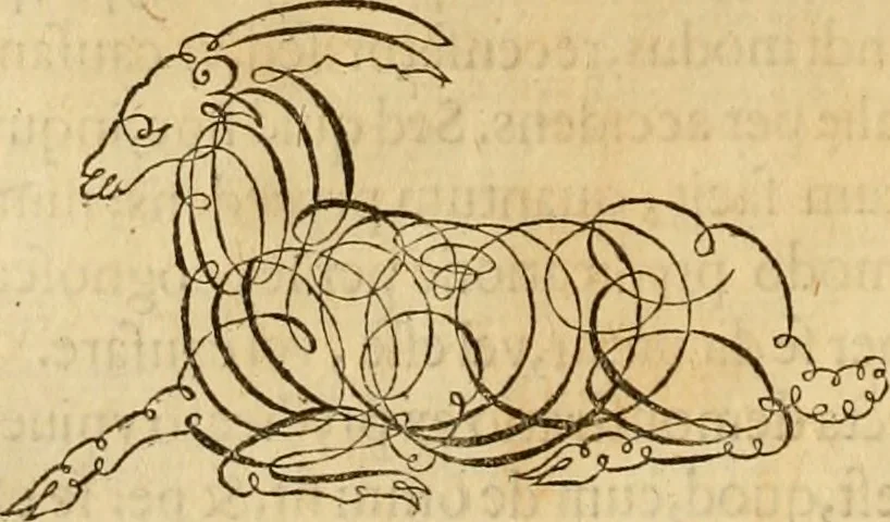 An illustration from Quaestiones definitae ex triplici philosophia : rationali, naturali, morali : in Parmensi Academia publicè triduum disputae, 1613, leaf 51