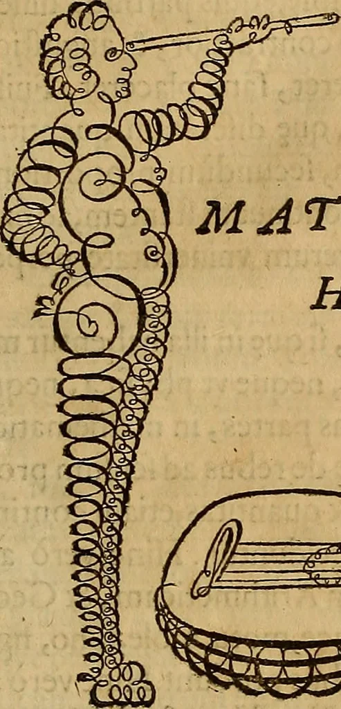 An illustration from Quaestiones definitae ex triplici philosophia : rationali, naturali, morali : in Parmensi Academia publicè triduum disputae, 1613, leaf 60