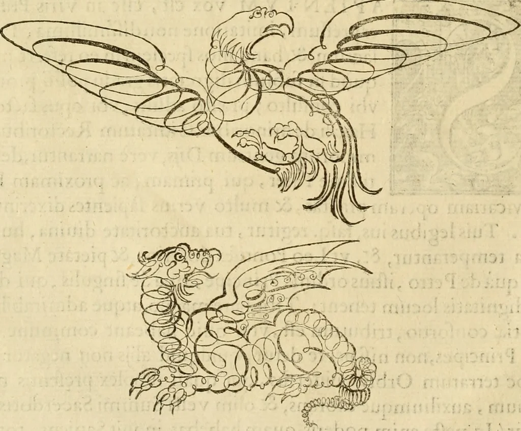 An illustration from Quaestiones definitae ex triplici philosophia : rationali, naturali, morali : in Parmensi Academia publicè triduum disputae, 1613, leaf 7
