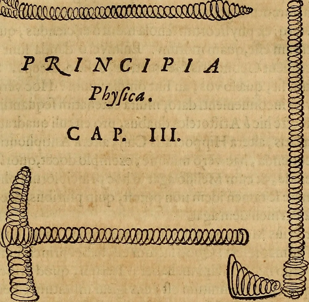 An illustration from Quaestiones definitae ex triplici philosophia : rationali, naturali, morali : in Parmensi Academia publicè triduum disputae, 1613, leaf 72