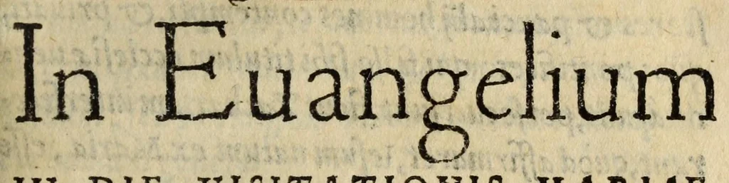 An illustration from Quaestiones Lucae Lossii in evangelica Dominicalia : & praecipuorum festorum Iesu Christi Nazareni, filij Dei & Mariae, & sanctorum eius, 1558, leaf 445