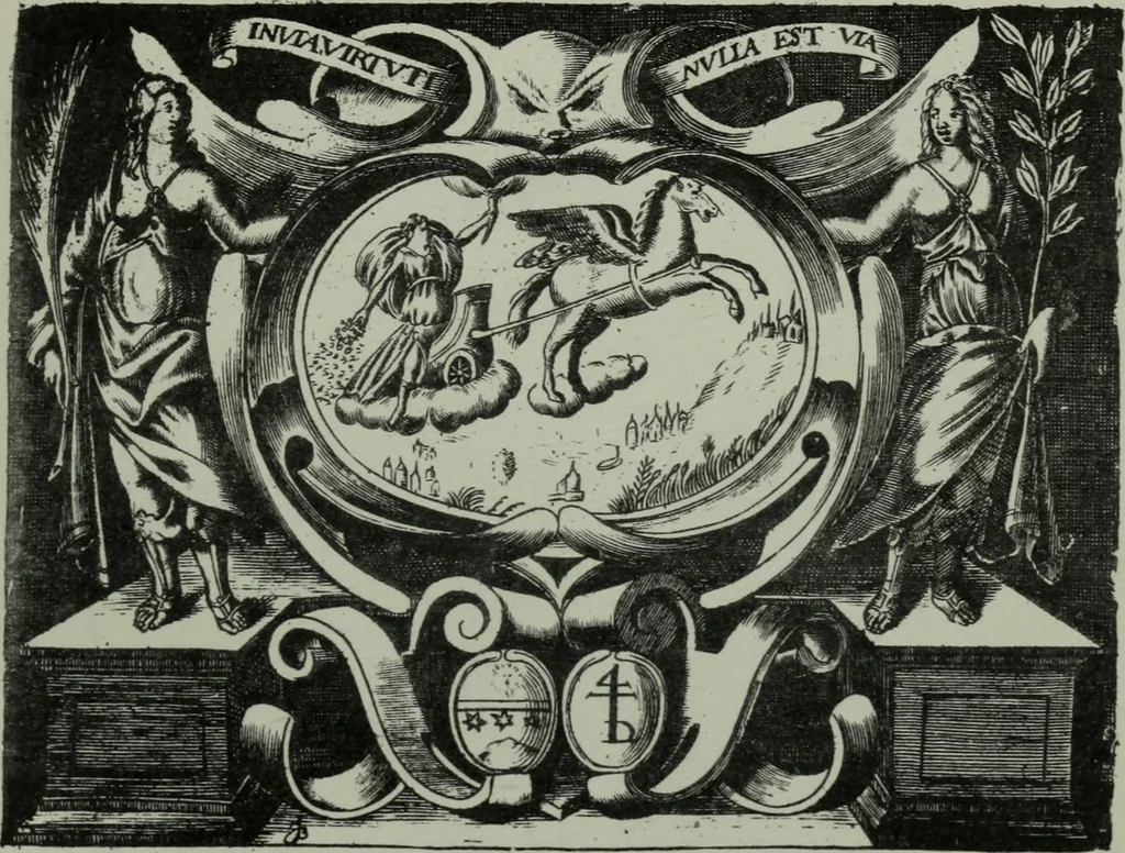 An illustration from Quaestiones quodlibetales, 1639, leaf 6