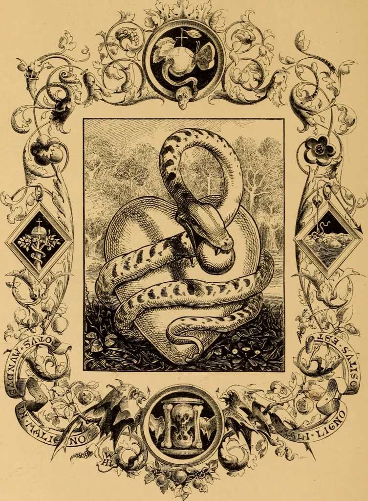 An illustration from Quarles' Emblems, 1800, leaf 17