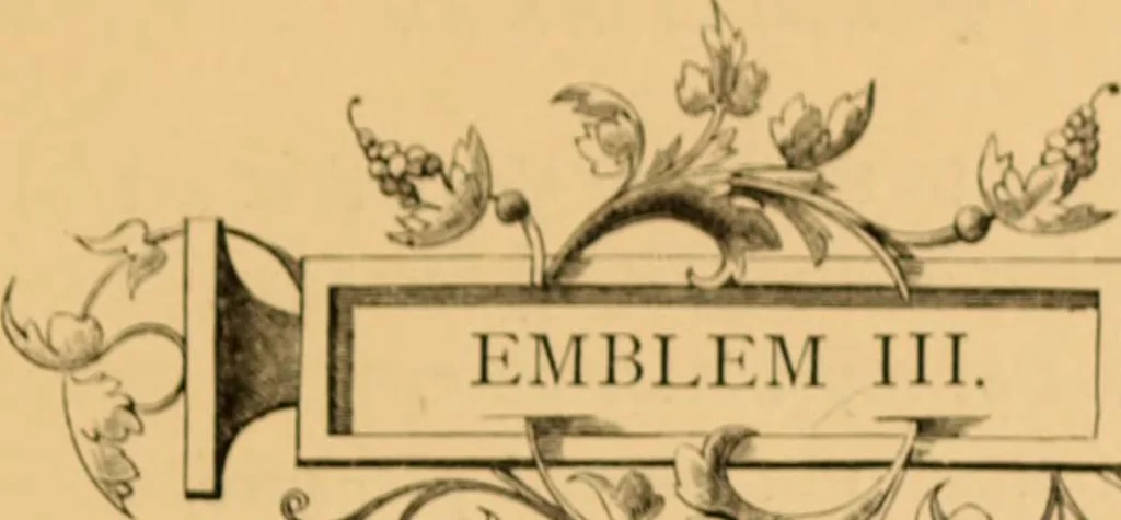 An illustration from Quarles' Emblems, 1800, leaf 216