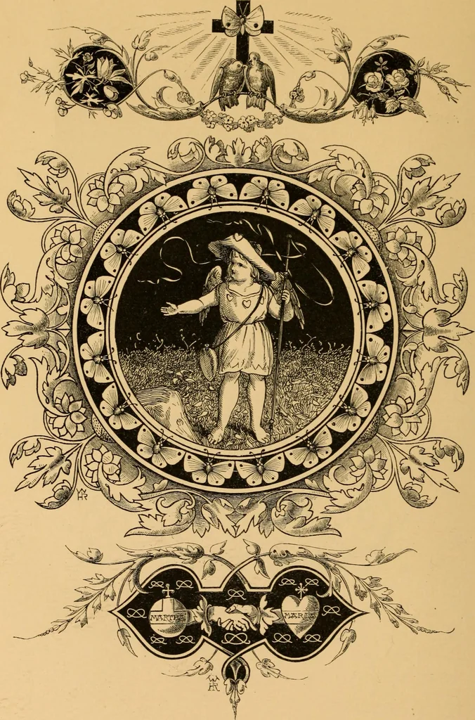 An illustration from Quarles' Emblems, 1800, leaf 231